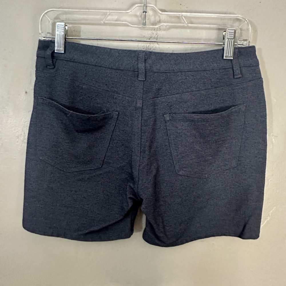Steele Stretch Shorts 28" waist 5.5" inseam Poly spandex bled no fabric tag - Picture 3 of 4